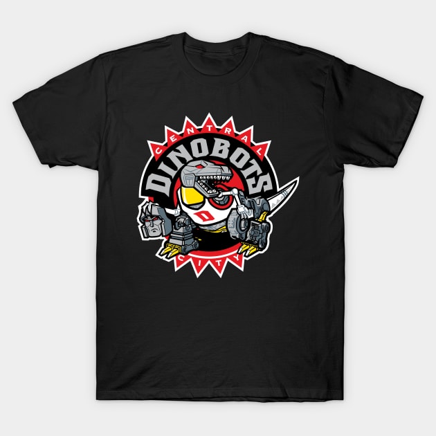 Central City Dinobots T-Shirt by CheddarTees